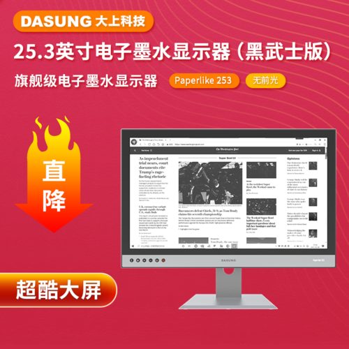 25.3英寸Paperlike 253电子墨水显示器